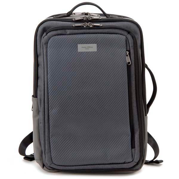 モンテスピガ Monte Spiga リュック メンズ グレー Mosmtp003gy カーボンデザイン ビジネスバッグ Mosmtp003gy S Select 通販 Yahoo ショッピング