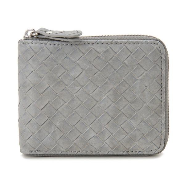 モンテスピガ Monte Spiga 二つ折り財布 グレー メンズ Mosqs315gy メッシュ型押しウォレット Mosqs315gy S Select 通販 Yahoo ショッピング