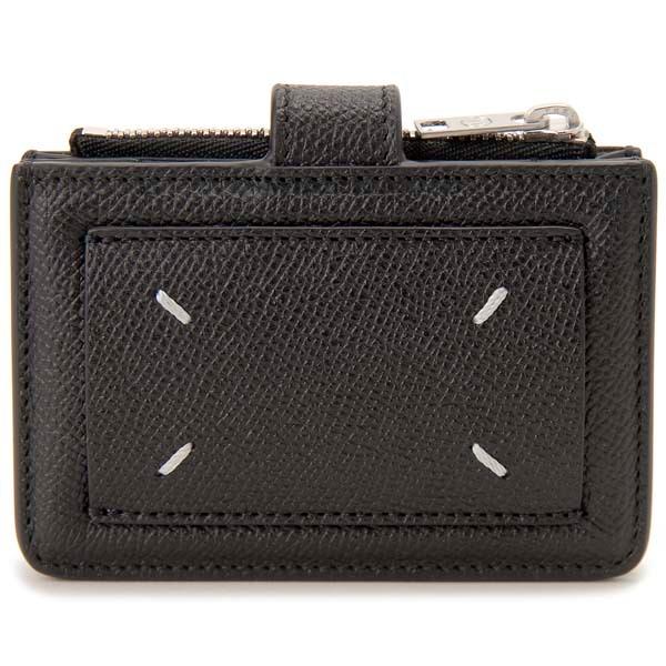 メゾンマルジェラ ケース 小銭入れ レザー ブラック 黒 Maison Margiela メゾンマルジェラ コインケース 小銭入れ ブラック