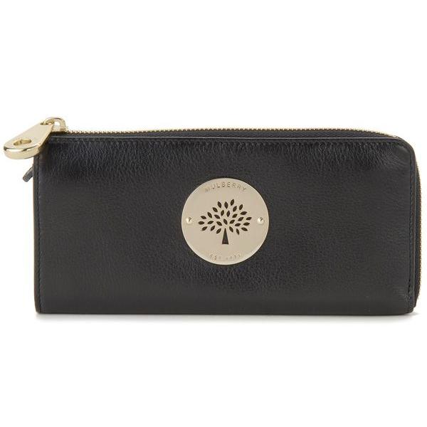 Mulberry マルベリー MULBERRY 長財布 RL8601-571-A100 ブラック 