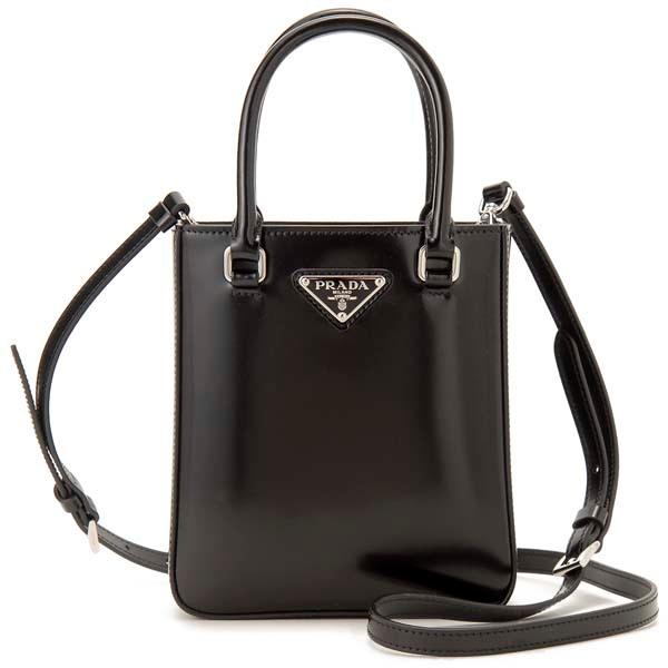 プラダ PRADA バッグ ショルダーバッグ レディース ブラック 1BA331 