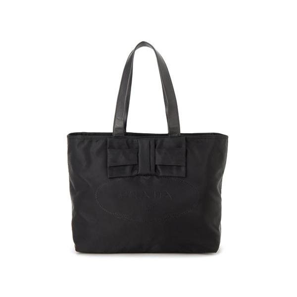 プラダ Prada トートバッグ 1bg052 Uux F0002 ナイロン トート ブラック Www Arilab Com Tr Index Php