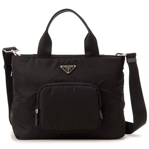 PRADA プラダ バッグ トートバッグ レディース ブラック 1BG354 PRADA プラダ バッグ トートバッグ レディース ブラック 1BG354