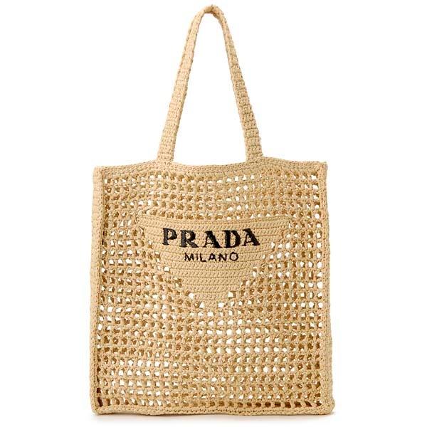 PRADA プラダ バッグ かごバッグ トートバッグ レディース