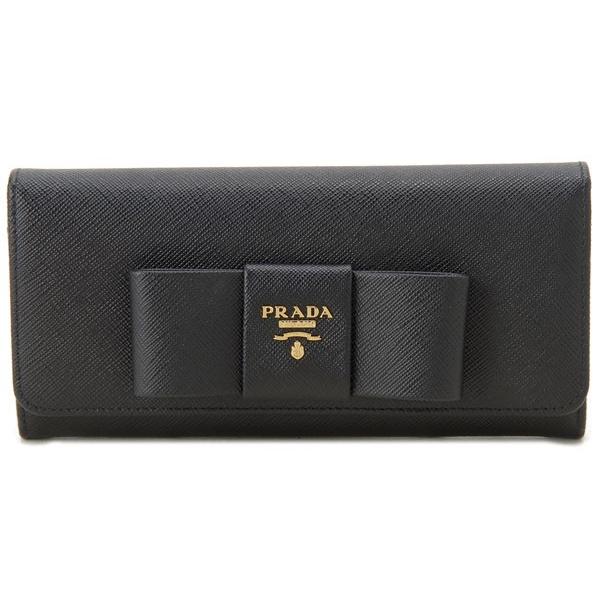 プラダ PRADA 長財布 1MH132 ZTM F0002 サフィアーノ フィオッコ 