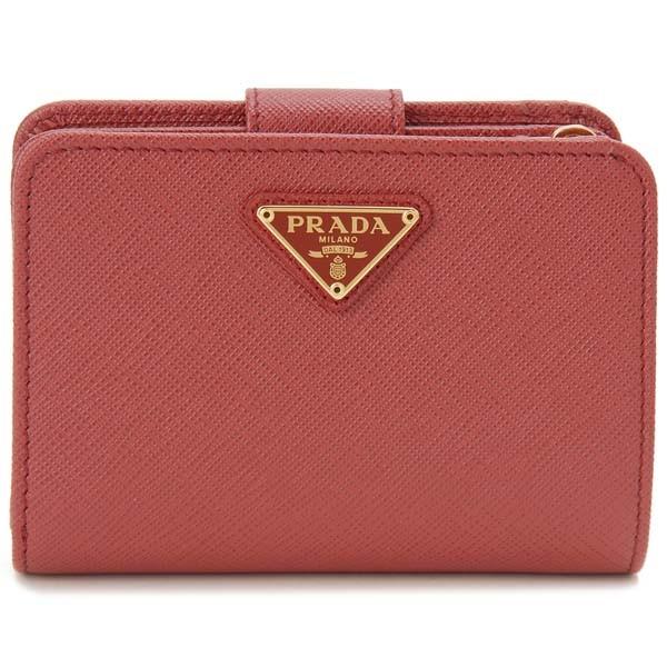 PRADA サフィアーノ　折り財布 PRADA プラダ 二つ折り財布 1ML225 QWA F068Z サフィアーノ
