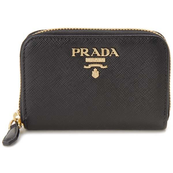 PRADA プラダ カードケース 名刺入れ レディース ブラック 黒 1ML040 
