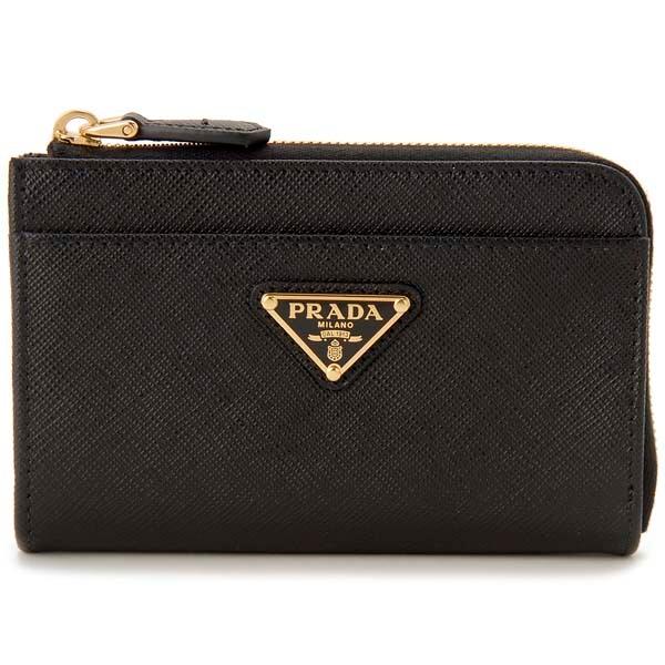 PRADA（プラダ） コインケース キーケース ブラック 1PP122 QHH F0002