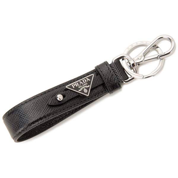 PRADA プラダ キーリング ブラック 2PP68T 053 F0002 PRADA プラダ キーリング ブラック 2PP68T 053 F0002