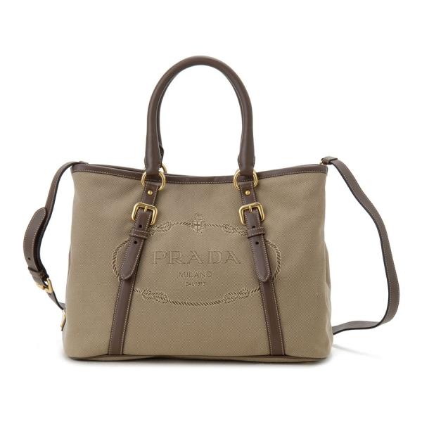 PRADAトートバック ☆PRADA☆リネロントートバッグ ☆2VG860 2DMH F0002 V XON