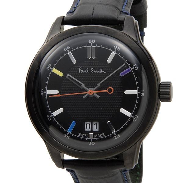 ポールスミス Paul Smith 時計 腕時計 メンズ BS2-046-50 ケンブリッジ ラージ データ メンズ ウォッチ ブラック スイス製  ブティックモデル