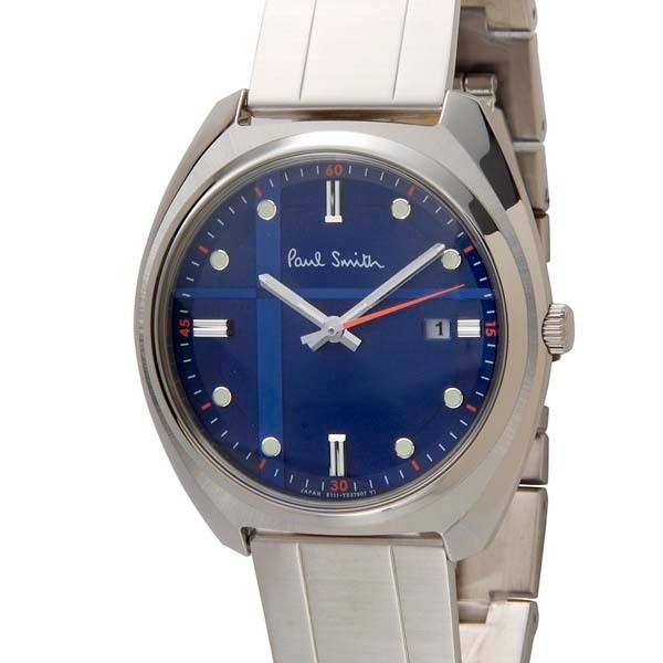 Paul Smith ポールスミス 腕時計 メンズ ブルー×シルバー KH2-812-71  