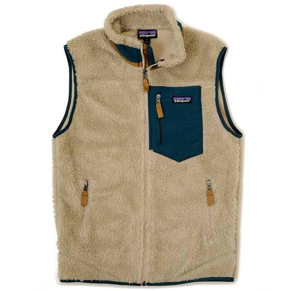 美品！patagonia フリースベスト S ベージュ 中古・古着通販】Patagonia (パタゴニア) フリースベスト