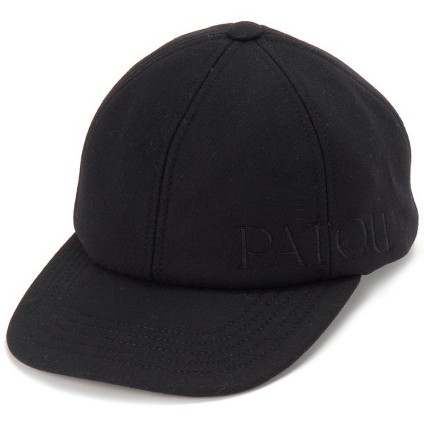 PATOU（パトゥ） キャップ レディース メンズ ブラック AC0560148999B