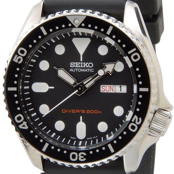 SEIKO セイコー SKX007K オートマチック ダイバー ブラック SEIKO セイコー SKX007K オートマチック ダイバー ブラック
