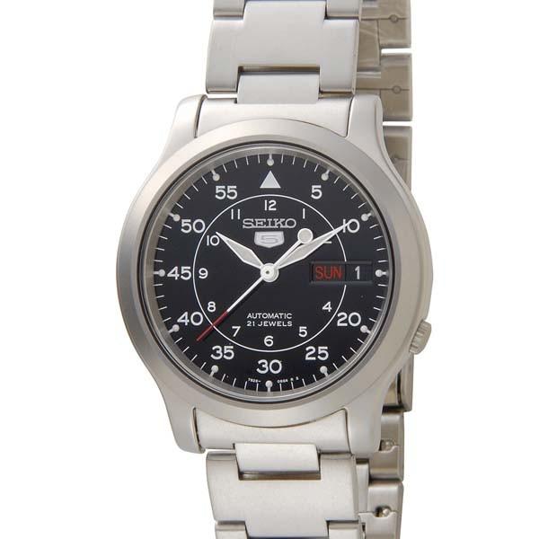 セイコー5 Seiko5 腕時計 時計 メンズ ミリタリー ブラック Seiko Snk809k1 セイコーファイブ Sesnk809k1 S Select 通販 Yahoo ショッピング