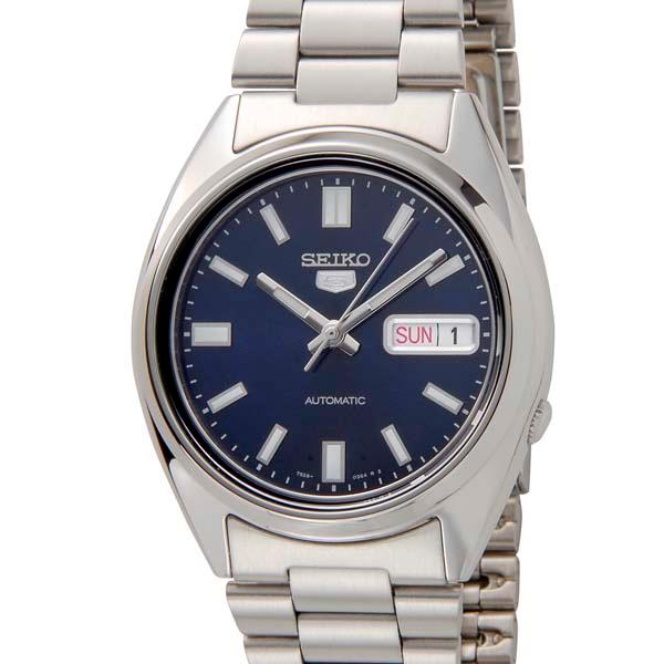【美品・フルセットSEIKO 5 セイコー5 SNXS77K 自動巻き ネイビー Seiko 5 SEIKO セイコー 腕時計 メンズ 海外モデル セイコー5 自動巻き