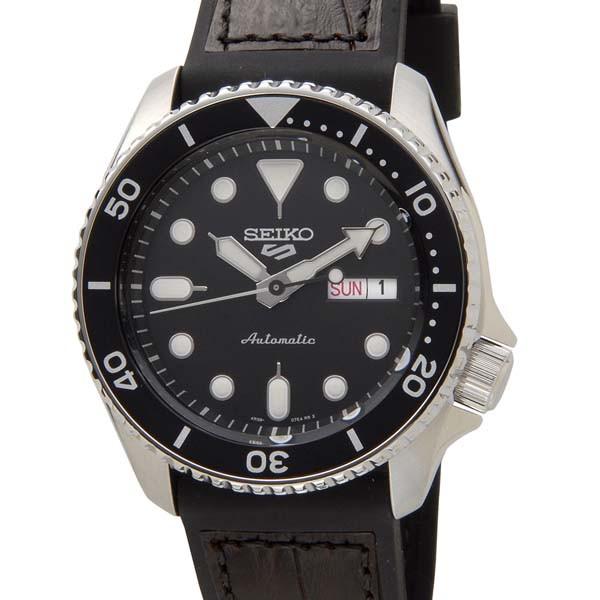 SEIKO 5 SPORTS SRPD55K2 自動巻き時計 ブラック Seiko 5 セイコー5 セイコーファイブ スポーツ メンズ 腕時計 SRPD55K2