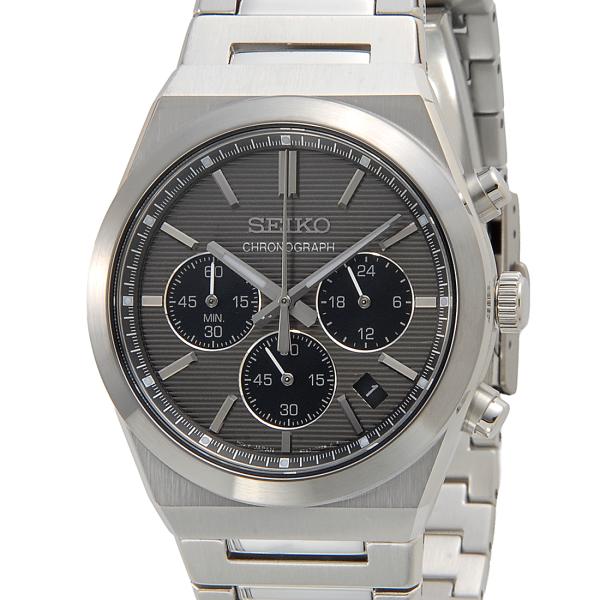 SEIKO（セイコー） メンズ SSB455P1 クロノグラフ グレー 海外モデル
