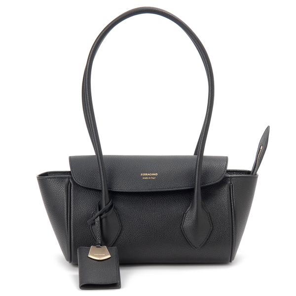 FERRAGAMO フェラガモ カーフ トートバッグ (M) 219861 楽天市場