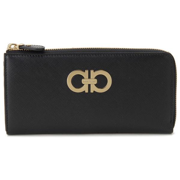 まさおです。 Salvatore Ferragamo ブラック長財布 FERRAGAMO サルヴァトーレ フェラガモ 長財布 Salvatore