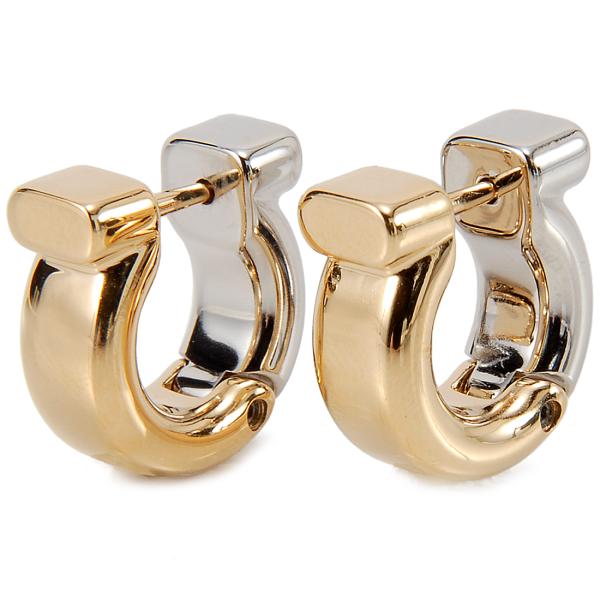 Salvatore Ferragamo ゴールドピアス FERRAGAMO（フェラガモ） ボーナスストア5%OFF ピアス レディース