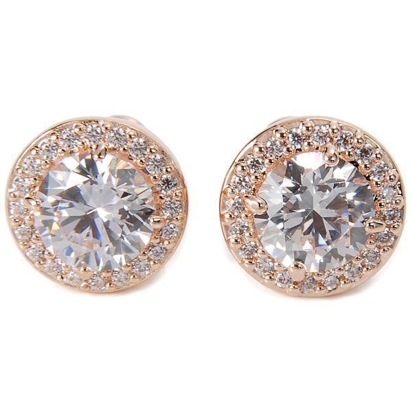 【美品】SWAROVSKI スワロフスキー Fundamental ピアス Swan スタッドピアス, スワン, ホワイト, ロジウム・プレー