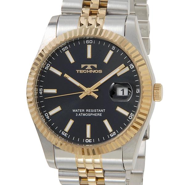 TECHNOS（テクノス） メンズ 腕時計 ゴールド T6C10TB デイト : s