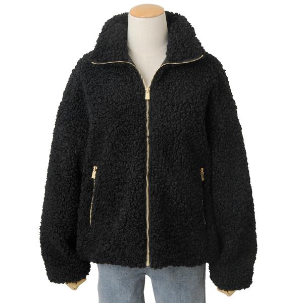 TATRAS（タトラス） ボアブルゾン レディース ブラック LJXA0039033588