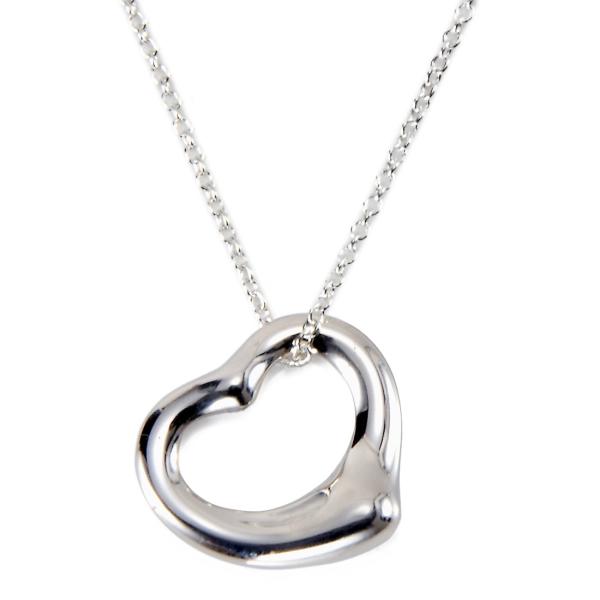 Tiffany & Co.ティファニー オープンハート ネックレス シルバー TIFFANY&Co. ティファニー Tiffany&Co. ネックレス レディース