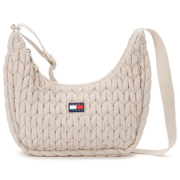  JEANS トミージーンズ ショルダーバッグ レディース ベージュ AW0AW17546ACG URBAN X-BODY QUILTED TOMMY JEANS（トミー・ジーンズ） ショルダーバッグ レディース