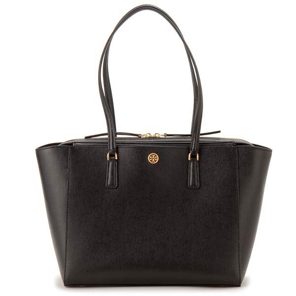✨️美品✨️ToryBurch ロビンソン トートバッグ ビジネスバッグ 黒色 美品 トリーバーチ トートバッグ ロビンソン A4可 ロゴ 通勤
