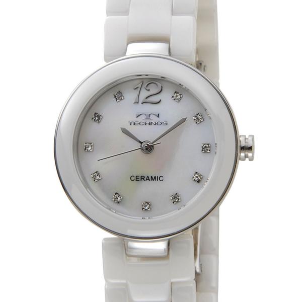 テクノス 腕時計 3針 セラミック T98gw レディース ホワイト 文字盤色 ホワイト Ldpcviwtqz 腕時計 アクセサリー Institutobiblicocrecer Cl