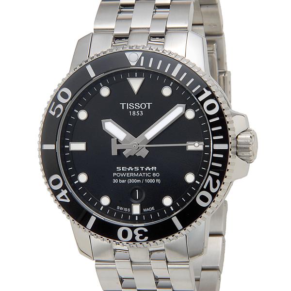 TISSOT（ティソ） シースター 1000 ブラック T120.407.11.051.00 