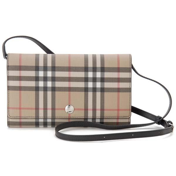 訳あり ホックが閉まらない バーバリー BURBERRY ショルダーバッグ 長  