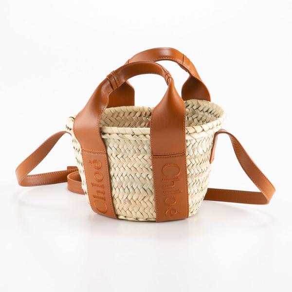 訳あり 全体的に変形ゆがみ Chloe クロエ トートバッグ レディース 23SS304 J66 スモールバスケット s-select_w-chl119