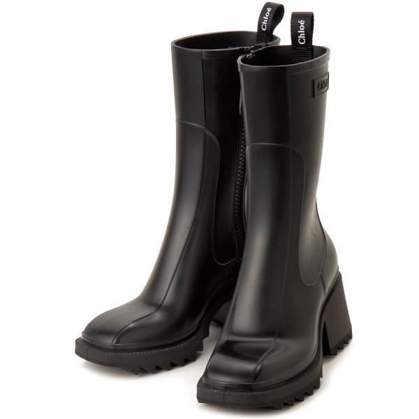 Chloé ブラック ラバーブーツ【36】 CL1816BW00174_fw_thumbM.jpg