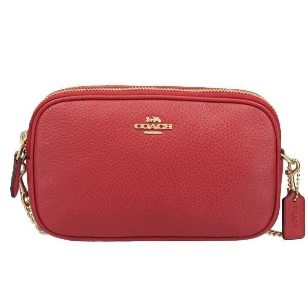 訳あり ショルダー色違い(通常はゴールドですがシルバー) コーチ COACH