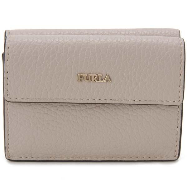 訳あり 汚れありフルラ FURLA 三つ折り財布 レディース ピンクベージュ