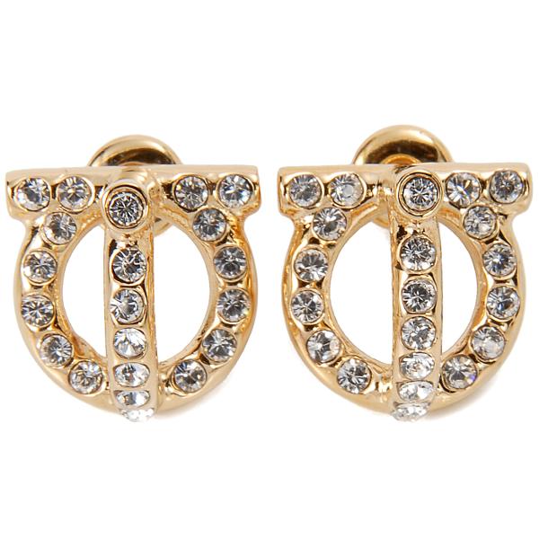 訳あり 箱なし フェラガモ Ferragamo ピアス レディース ゴールド 76