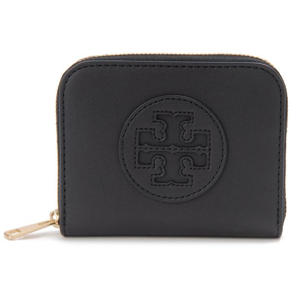 訳あり　背面に傷、汚れあり　TORY BURCH トリーバーチ 二つ折り財布 レディース ブラック 157505 001 ELLA s-select_w-trb17