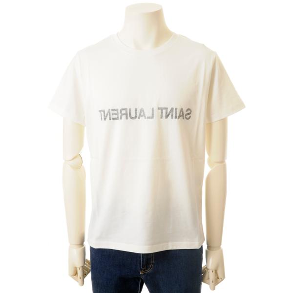 SAINT LAURENT サンローラン Tシャツ メンズ 663278Y37AW9744 : s 