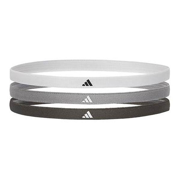 ＜ネコポス発送＞ adidas（アディダス）　ADAC16203　マルチSP  ヘアバンド 3本組　24Q3