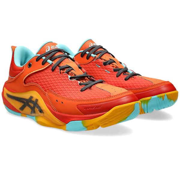 【メーカー】asics（アシックス）【カテゴリー】バスケットボール【分類】シューズ【商品説明】激しいサイドステップと素早い切り返しを持ち味にするプレーヤーのためのスタビリティモデルTPU素材のサイドウォールとアッパー内部のサイドパネルが横方...