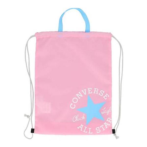 【メーカー】CONVERSE（コンバース）【カテゴリー】バスケットボール【分類】バッグ【商品説明】CONVERSEのナップサック。取っ手もついており、2WAYのご使用いただけます。【カラー・仕様・サイズ】カラー：6122（パステルピンク×サ...