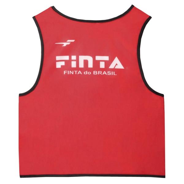 【メーカー】フィンタ（FINTA）【カテゴリー】サッカー　フットサル【分類】ウェアアクセサリー【商品説明】プロユースにも対応する機能性と耐久性を備えた、シンプル仕様の昇華タイプビブス（番号無し）。吸水速乾性に優れたポリエステル100%素材を...