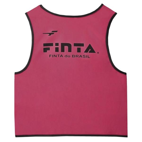 【メーカー】フィンタ（FINTA）【カテゴリー】サッカー　フットサル【分類】ウェアアクセサリー【商品説明】プロユースにも対応する機能性と耐久性を備えた、シンプル仕様の昇華タイプビブス（番号無し）。吸水速乾性に優れたポリエステル100%素材を...