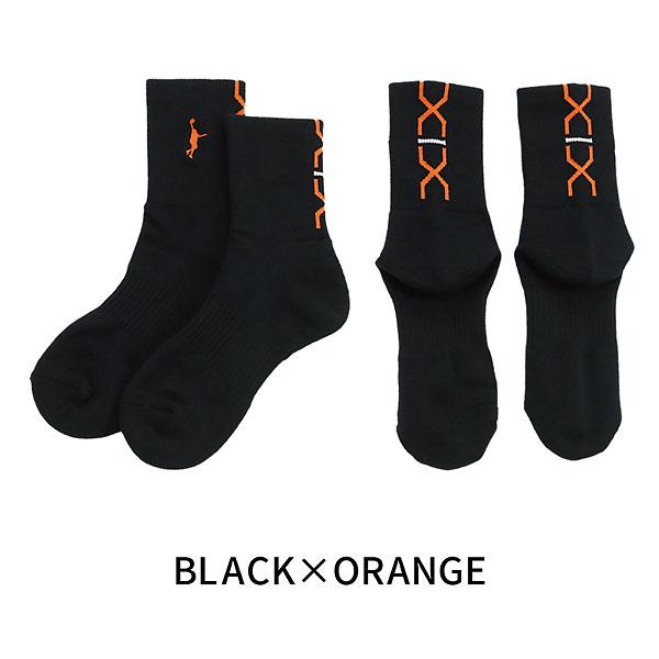 【メーカー】インザペイント（IN THE PAINT）【カテゴリー】バスケットボール【分類】ソックス【商品説明】レイアップマンが刺繍されたインザペイントソックス。【カラー・仕様・サイズ】カラー：BLKORG（ブラック×オレンジ）素材：コット...