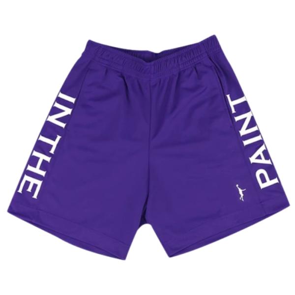 ＜ネコポス発送 送料無料＞ インザペイント（IN THE PAINT）　ITP25438  PPL　バスケットボール　プラクティスパンツ  サイドプリント ロゴ ショーツ  25FW