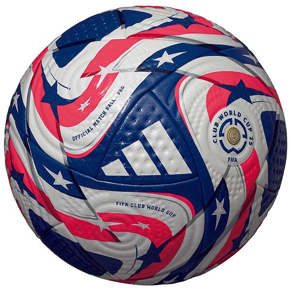 adidas（アディダス）ADF510 サッカーボール FIFA クラブワールドカップ2025 公式試合球 ムンディアル・デ・クルーベス プロ 5号球  25SS